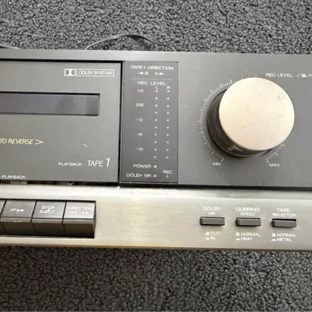 Mitsubishi Double Cassette Deck Player DT-102